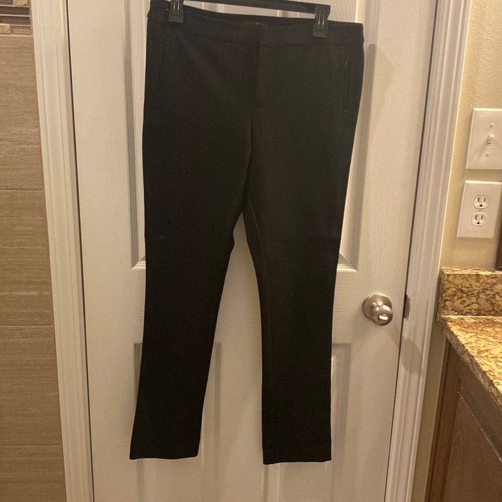 Antonio Melani black straight leg pants- sz 10